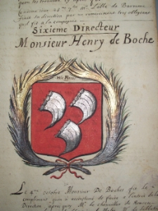 boche Directeur de L'Académie de Boche