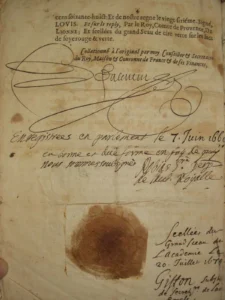Lettre patente du Roy page quatre